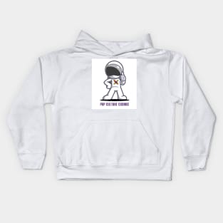 Pop Culture Cosmos Logo Kids Hoodie